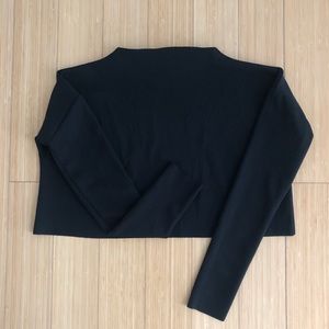 Missguided Boatneck Cropped Longsleeve